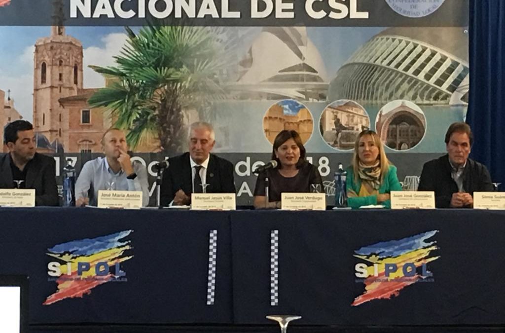 XL Congreso Nacional de la Confederación de Seguridad Local en Valencia